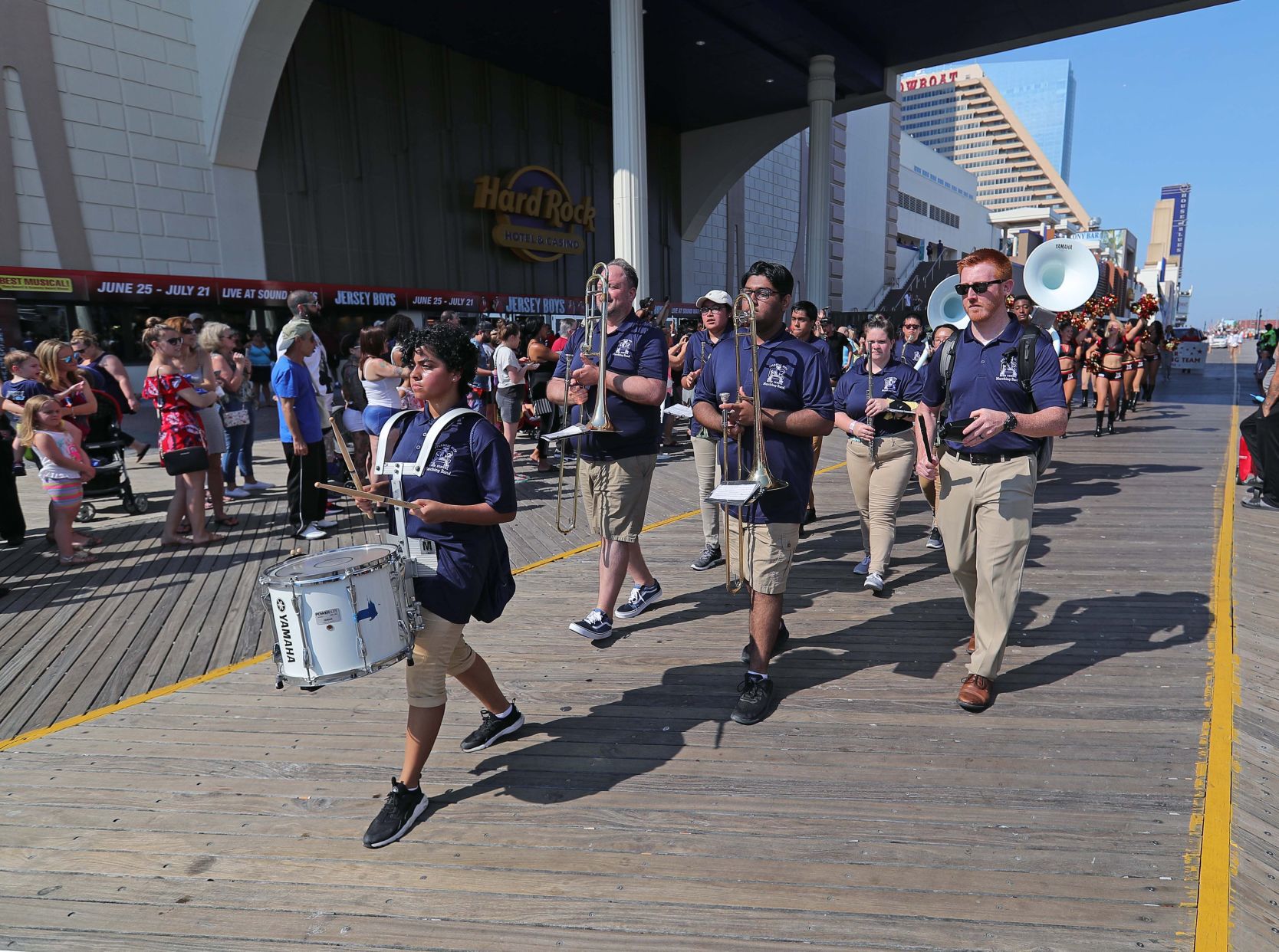 Hard Rock celebrated its one-year anniversary with Boardwalk parade